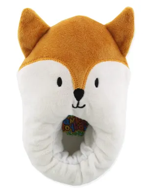 Red Fox Plush Slippers
