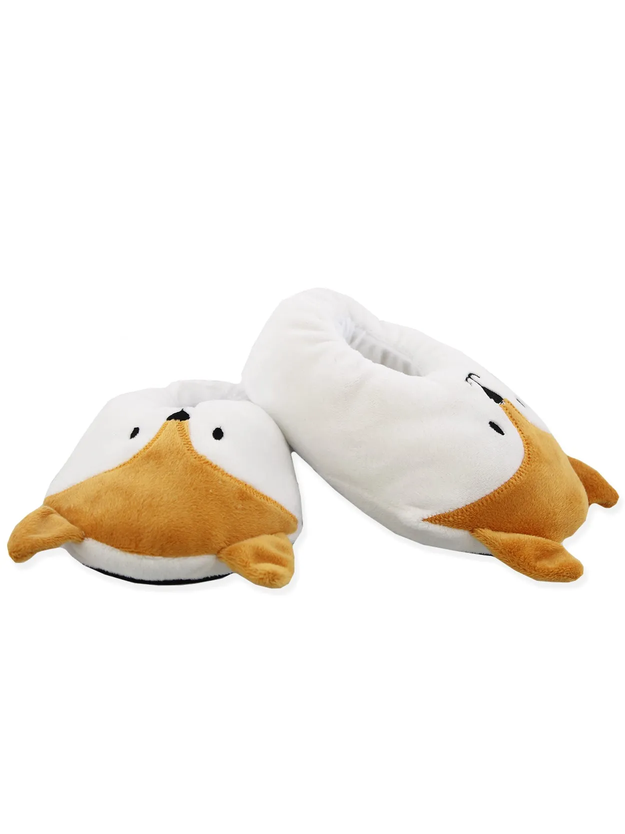 Red Fox Plush Slippers