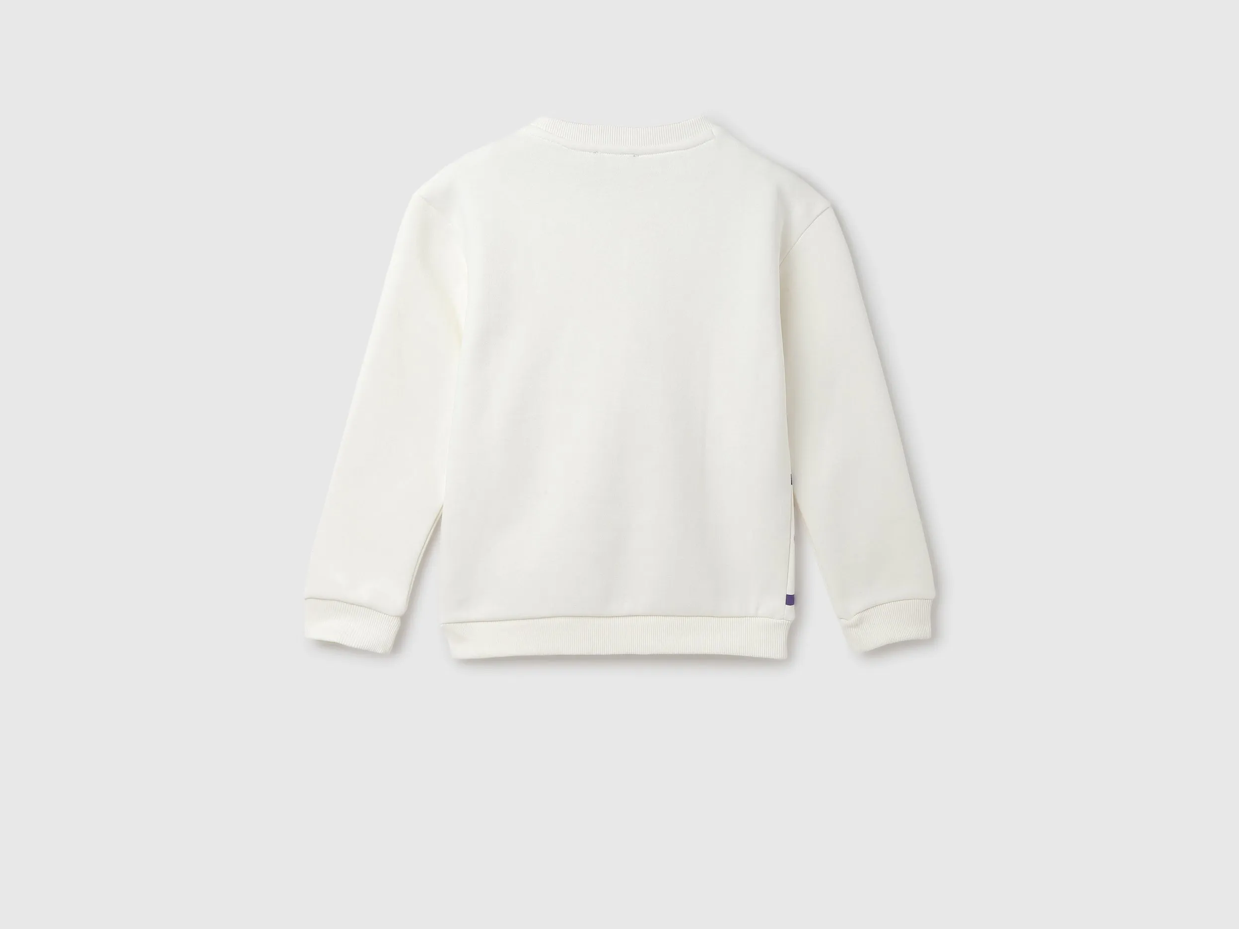 Regular Fit Round Neck Printed Sweatshirt