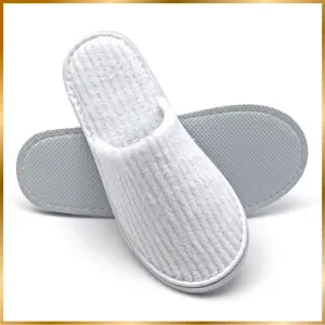 Ribbed Fleece Slippers (Unisex)