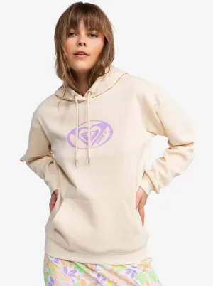 Roxy Surf Stoked Hoodie Brushed A - Tapioca