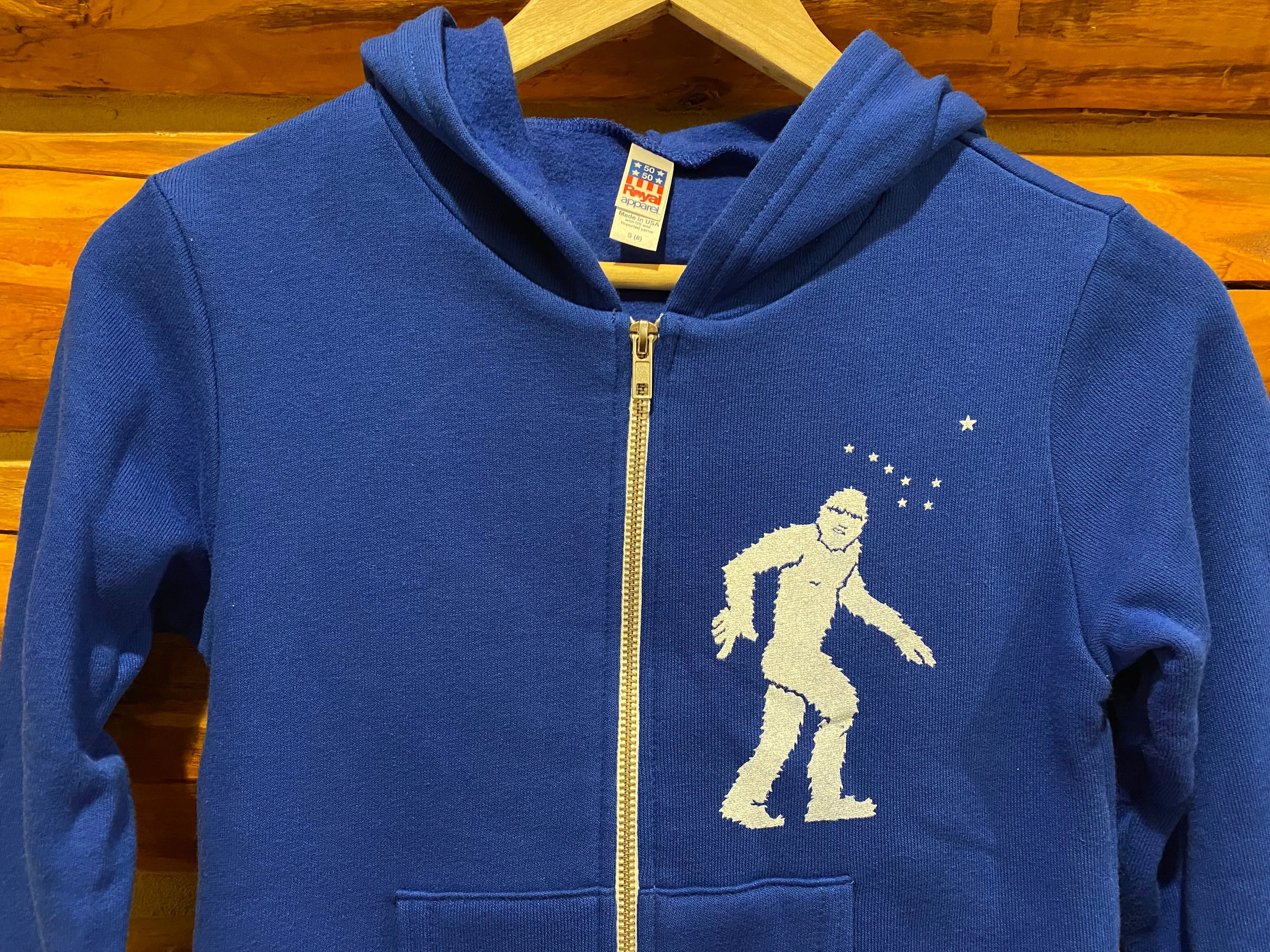 Royal Yeti Youth Zip Hoodie