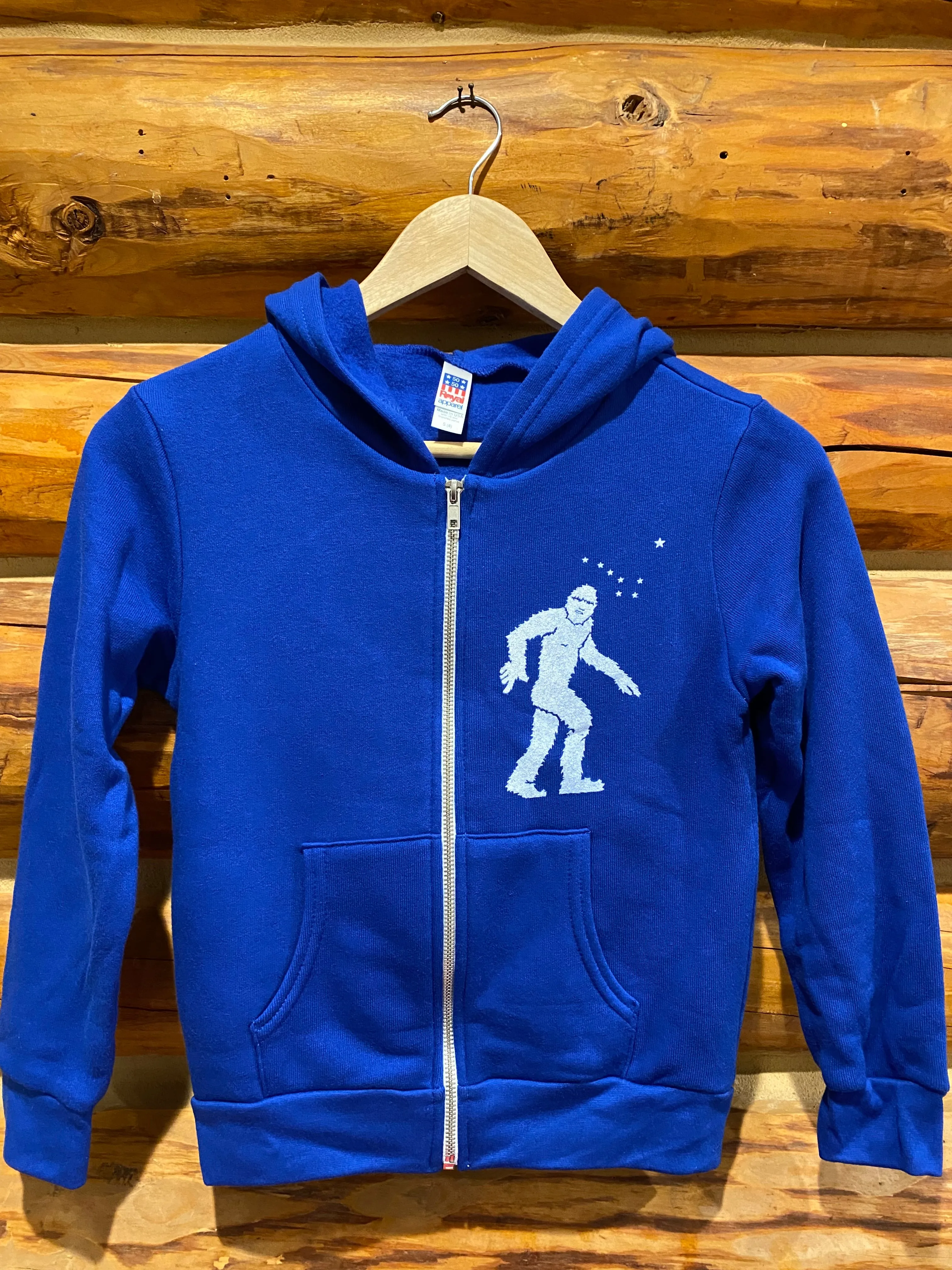 Royal Yeti Youth Zip Hoodie