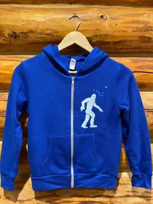 Royal Yeti Youth Zip Hoodie