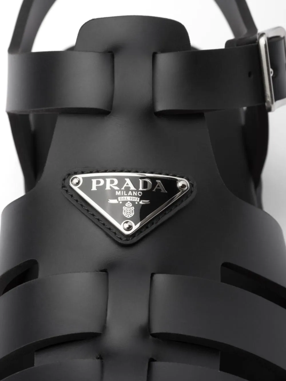 Rubber cage sandals