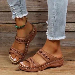 Saphira | Cozy Flat Sandals