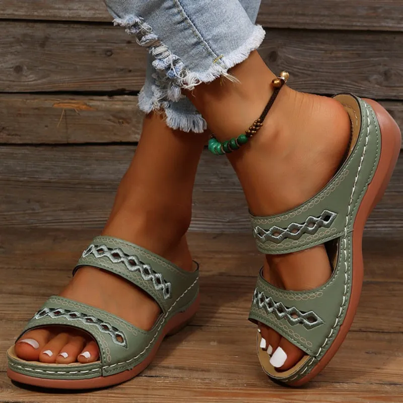 Saphira | Cozy Flat Sandals