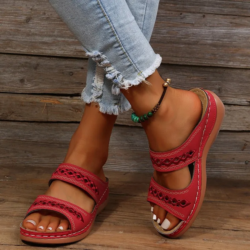 Saphira | Cozy Flat Sandals