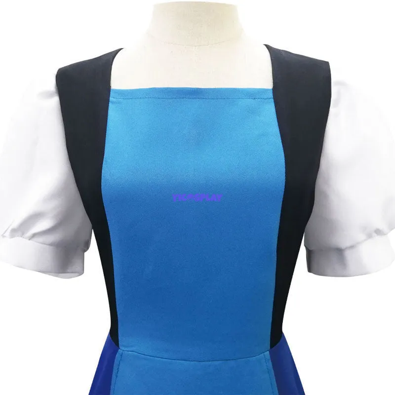 Sapphire Blue Maid Cosplay Costume