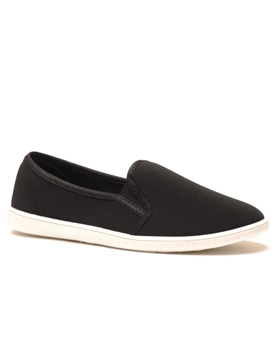 Slipper noir légères et confortables