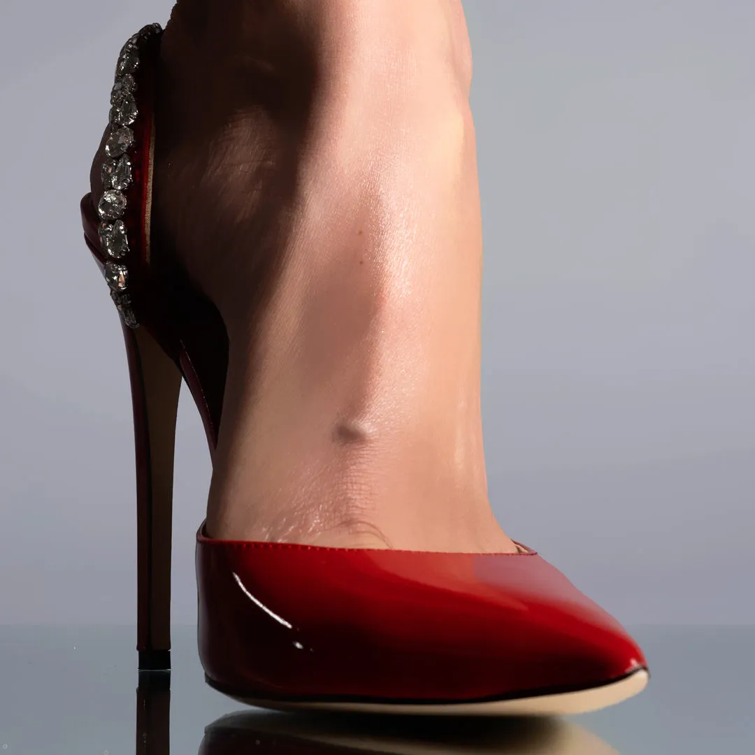SOLEIL SLINGBACK RED