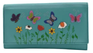 Sophia Matinee Purse Turquoise - Mala Leather