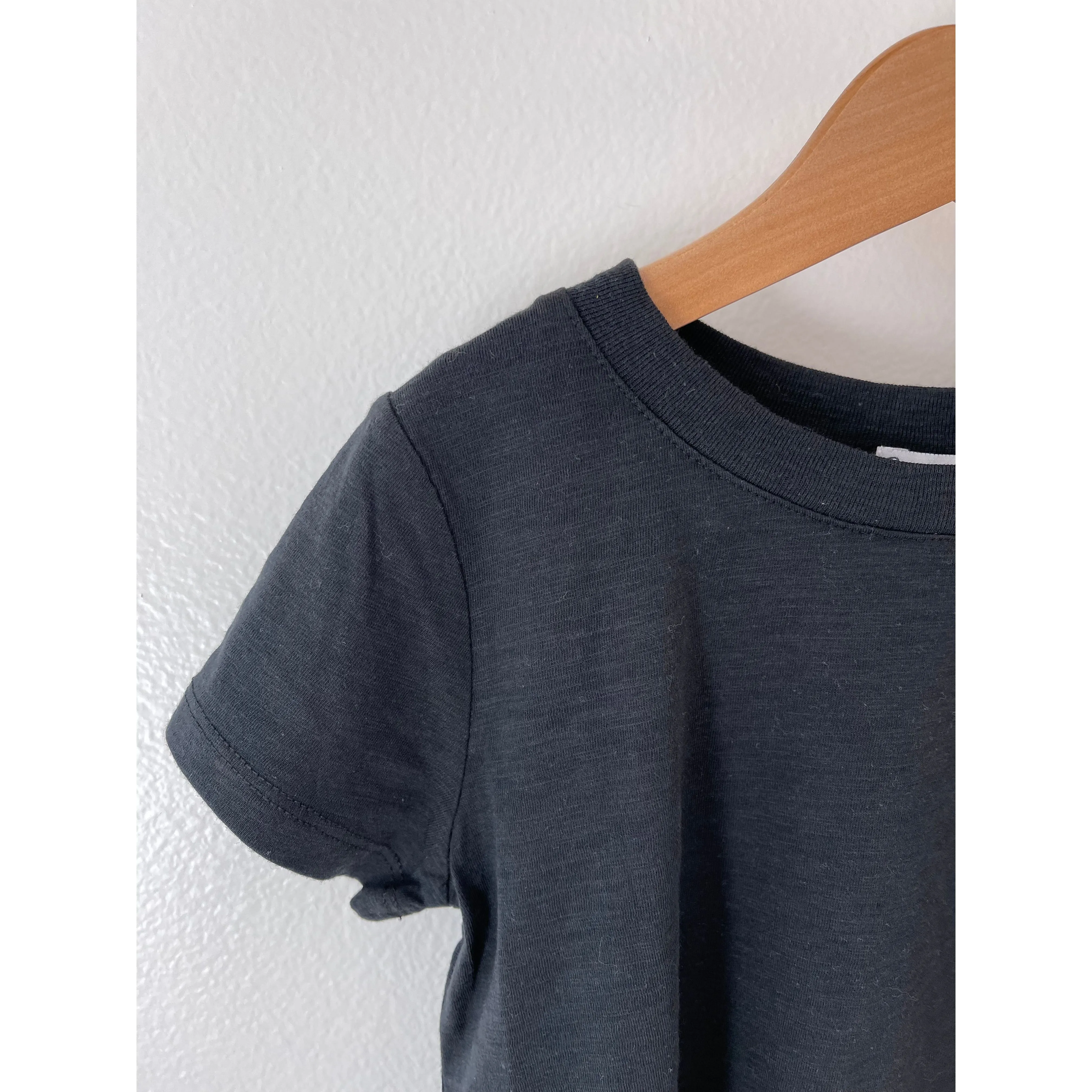 Splendid Girls Basic Short Sleeve Tee Black