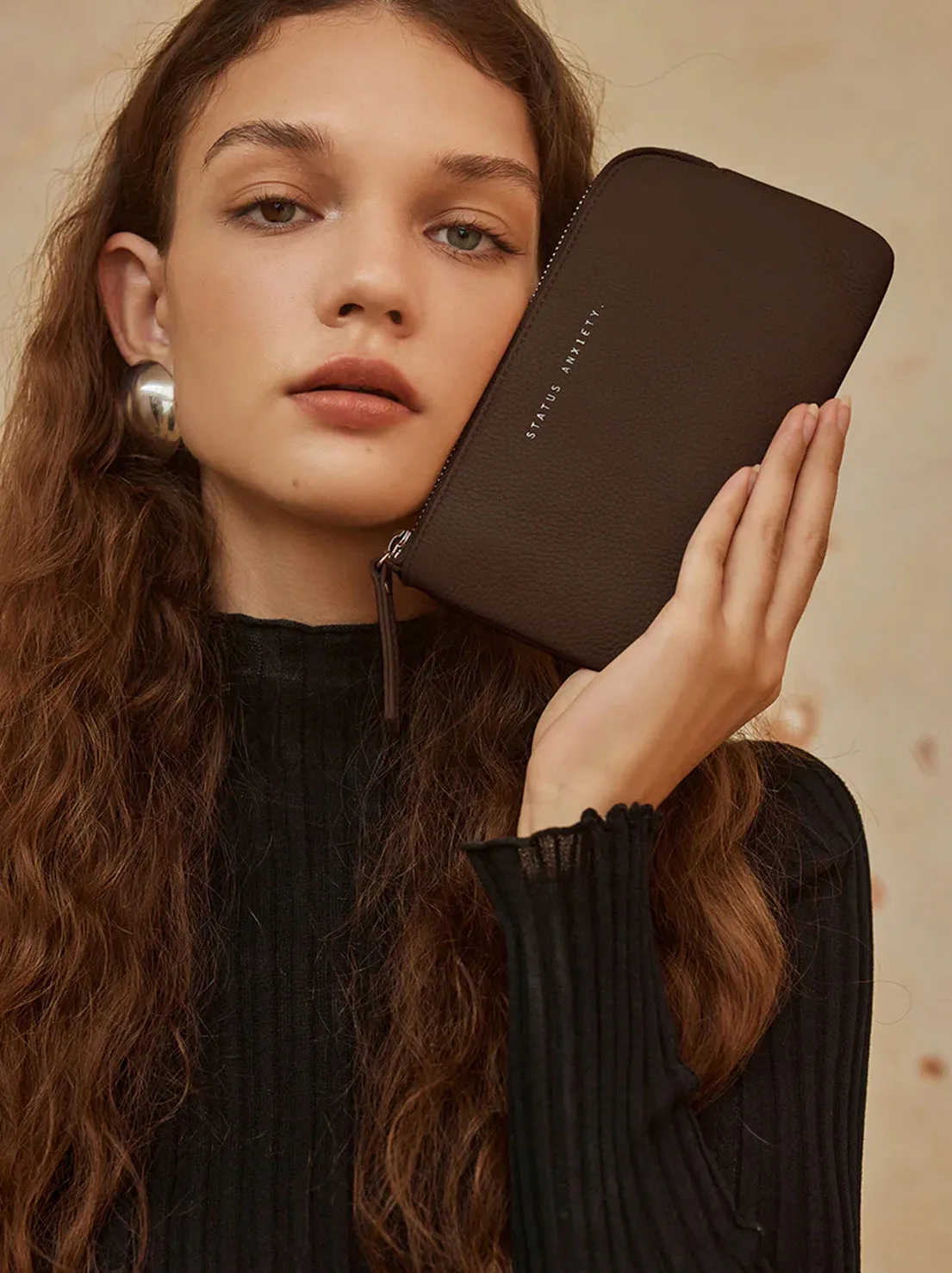 Status Anxiety - Smoke And Mirrors Wallet - Cocoa