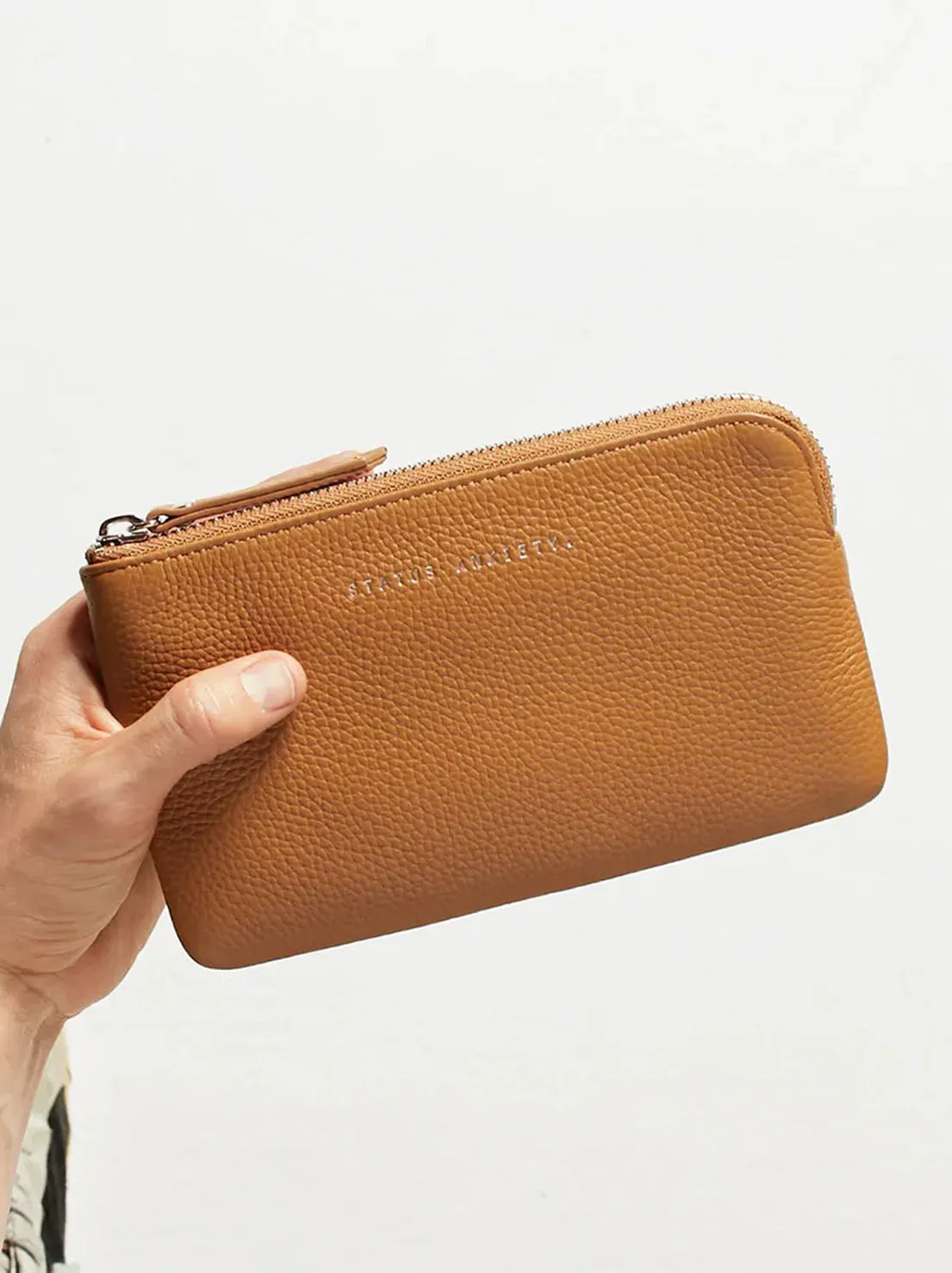 Status Anxiety - Smoke And Mirrors Wallet - Tan