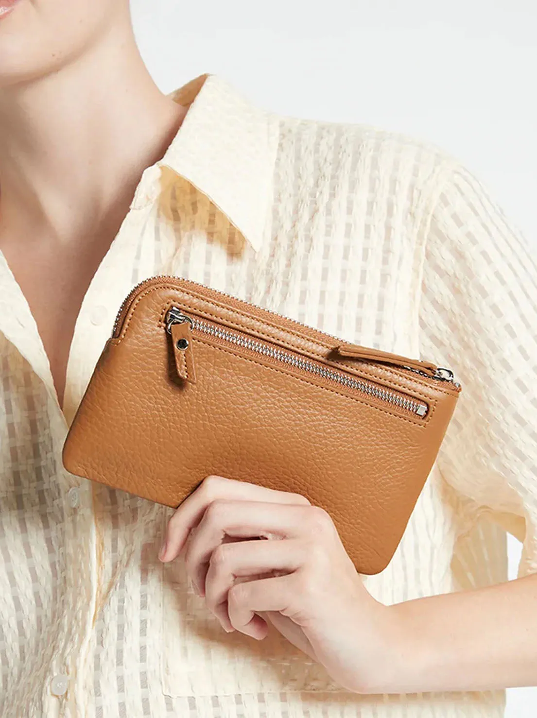 Status Anxiety - Smoke And Mirrors Wallet - Tan
