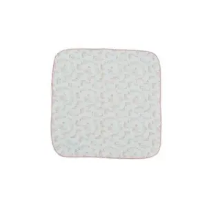 Stitched Bunnies Cotton Burp Cloth