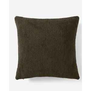 Sunday Citizen Mocha Snug Throw Pillow 20x20