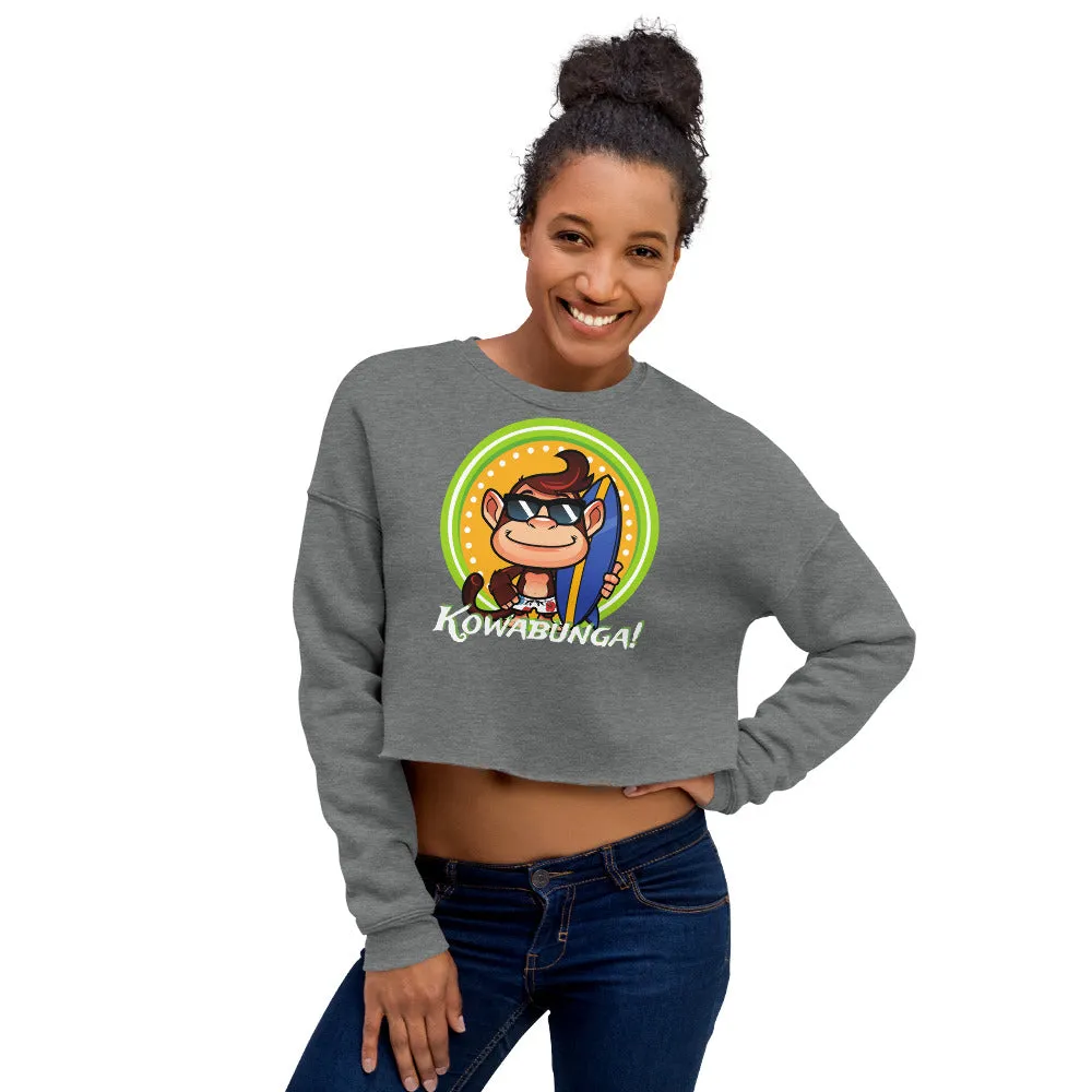 The Kowabunga Kid Crop Sweatshirt