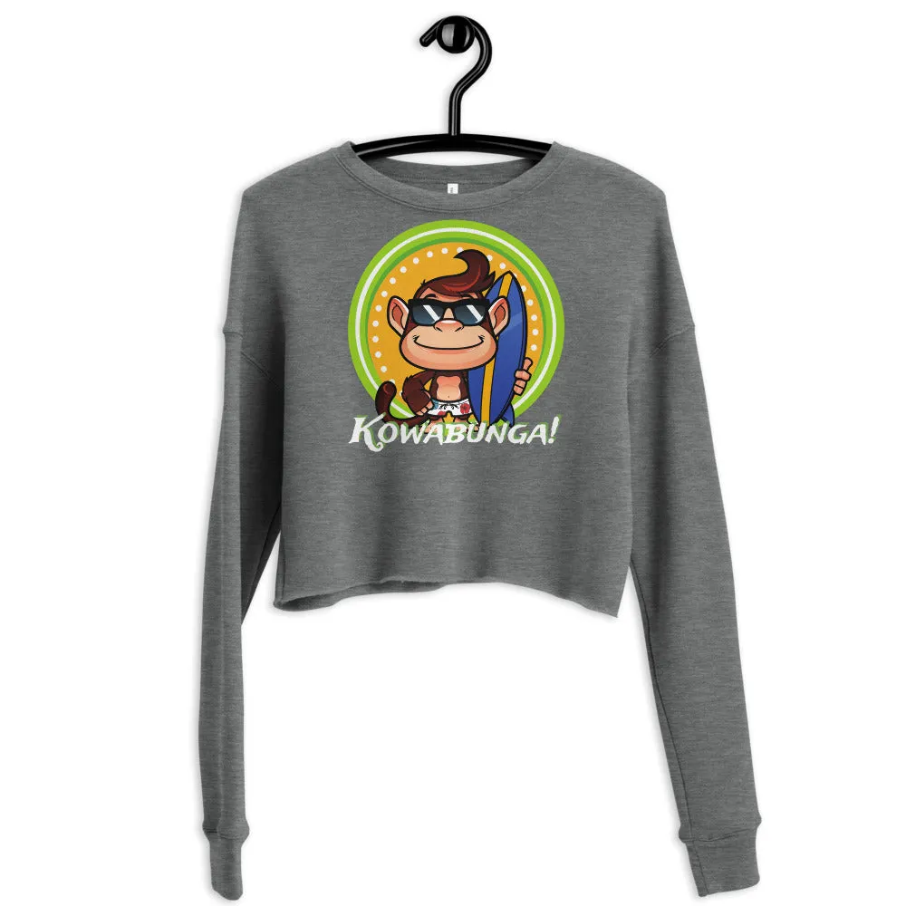 The Kowabunga Kid Crop Sweatshirt
