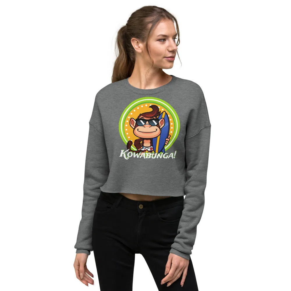 The Kowabunga Kid Crop Sweatshirt