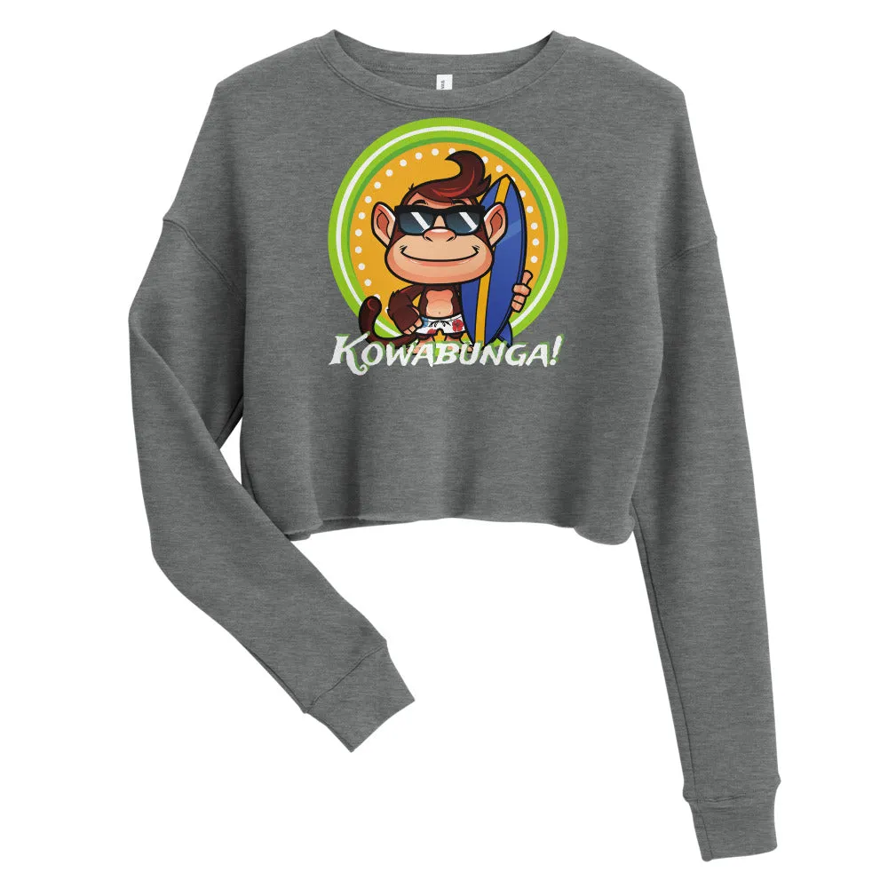 The Kowabunga Kid Crop Sweatshirt