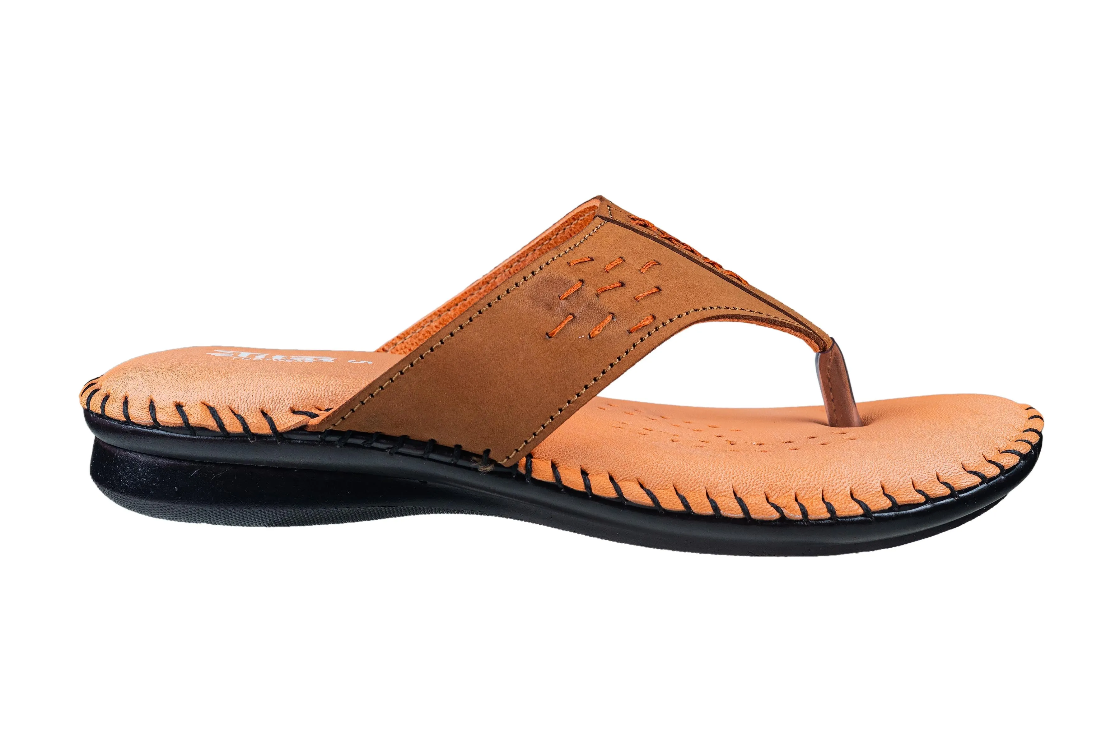 Titas Ladies Tan Chappal (Cs C 240832)