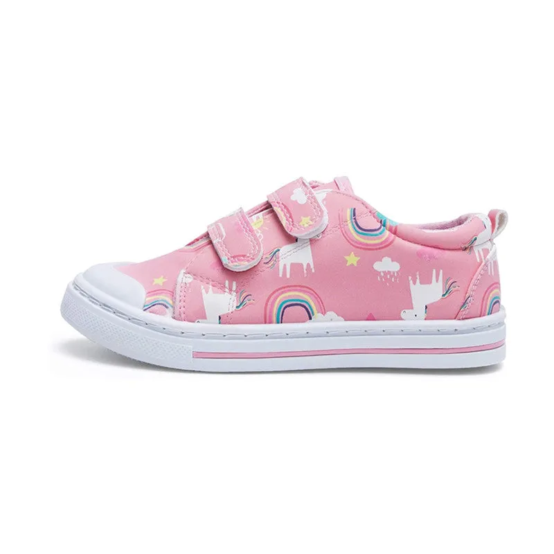 Toddler Boys and Girls Sneakers Kids Shoes Pink Unicorn - Kkomforme