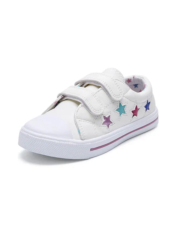 Toddler Sneakers for Boys and Girls Colorful Stars - KKOMFORME