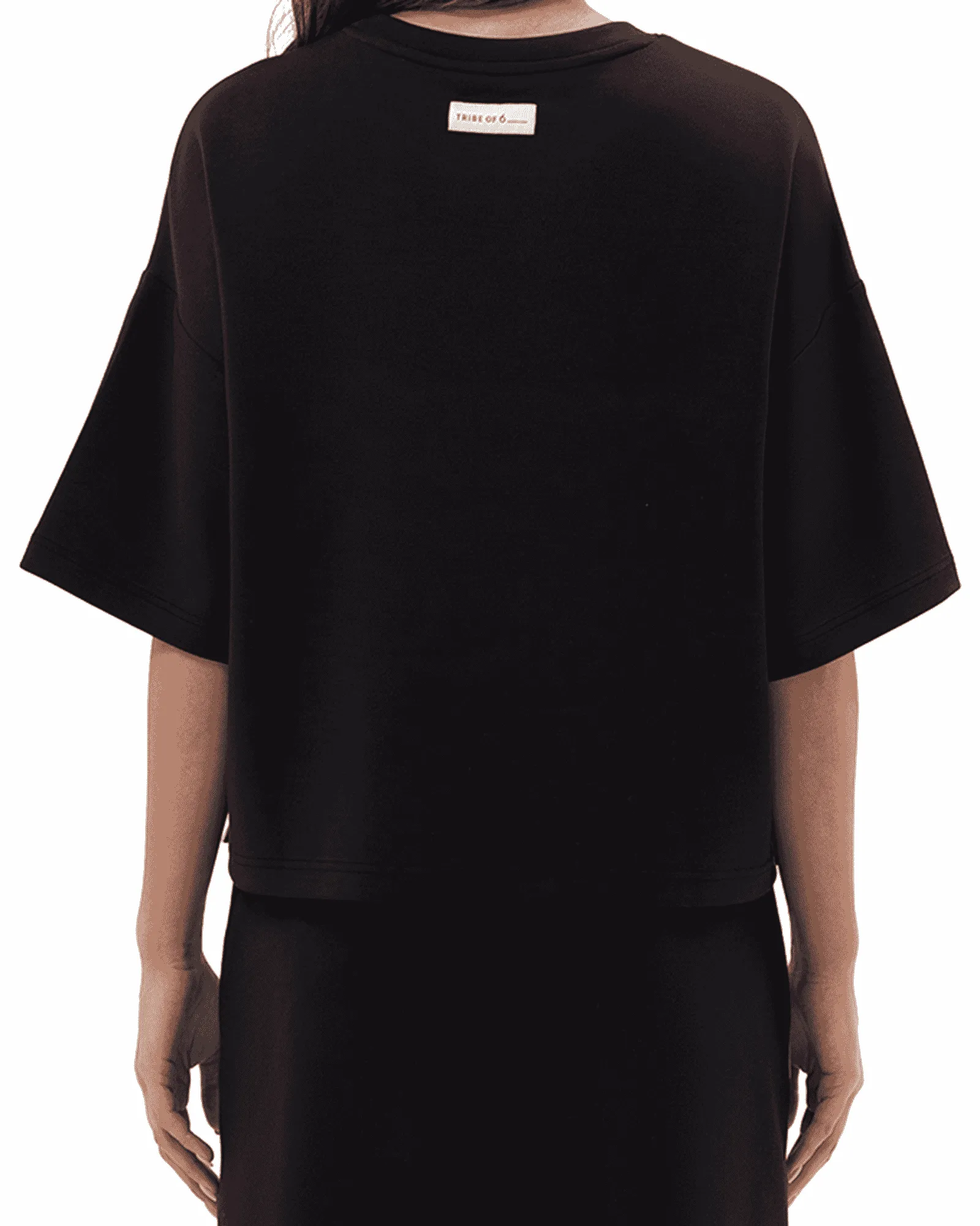 TRIBE OF 6 EMBRELLEE POPPER CROP TOP