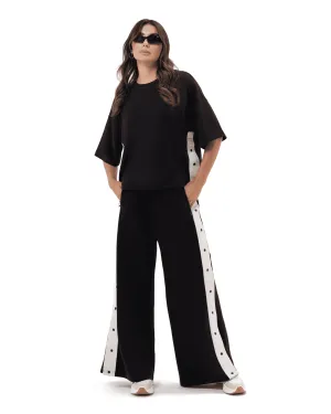 TRIBE OF 6 EMBRELLEE POPPER CROP TOP