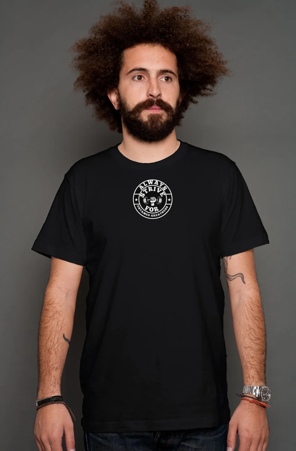 UC - FOREVER GREATNESS Men's heather t shirt
