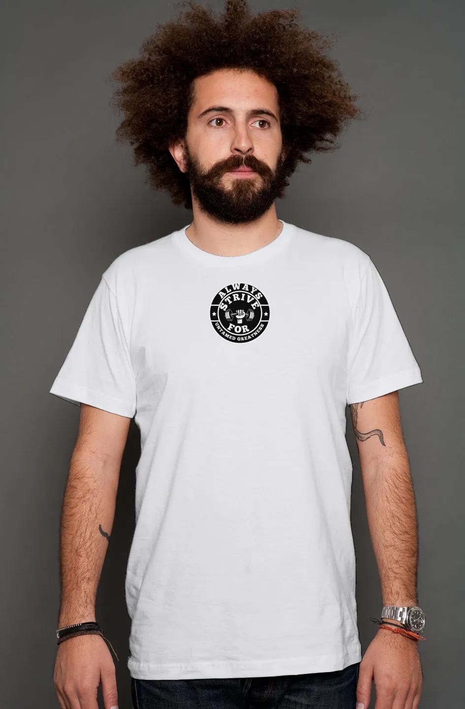 UC - FOREVER GREATNESS Men's heather t shirt
