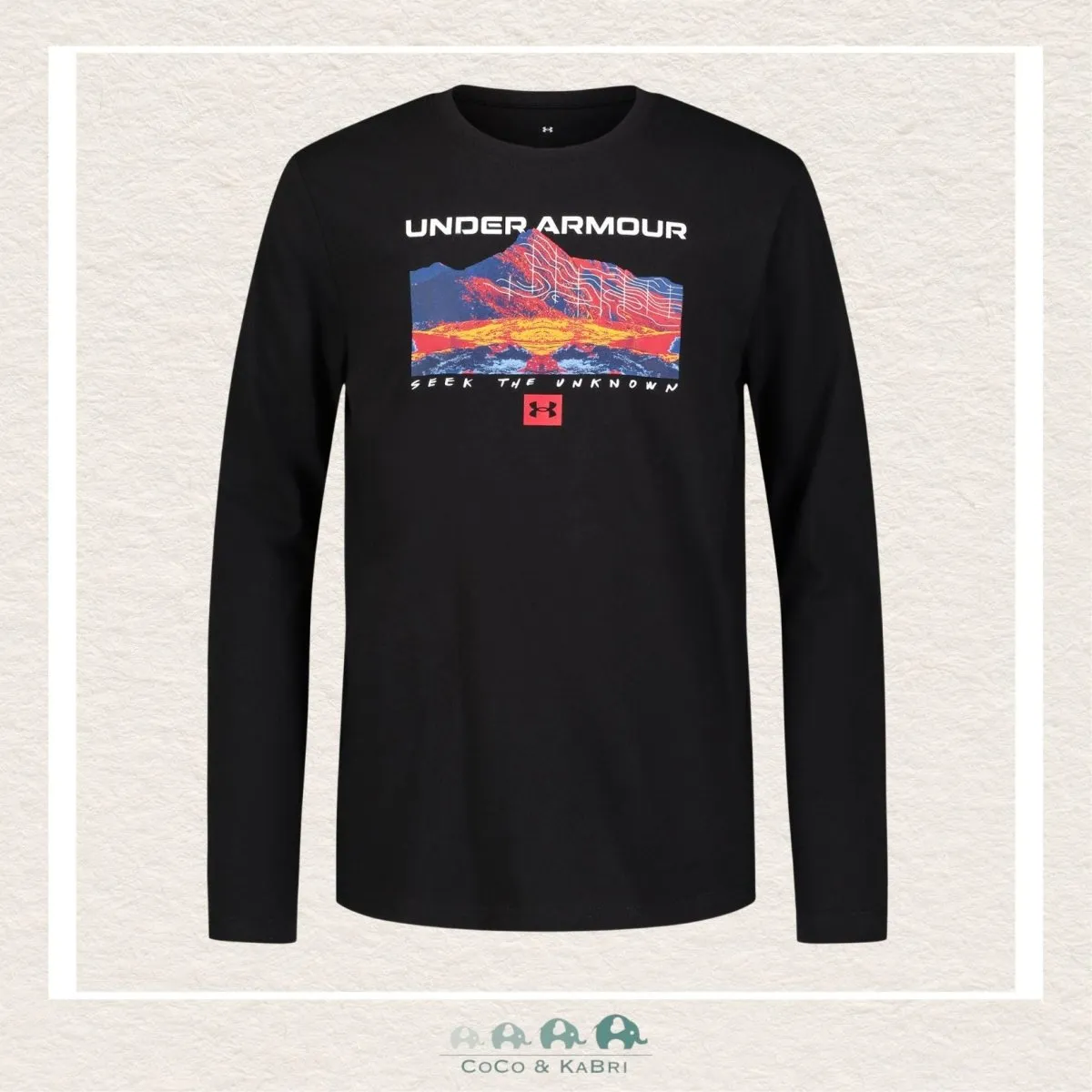 Under Armour: Boys' Long Sleeve Tshirt