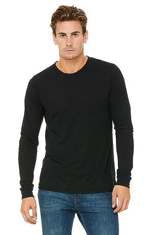 UNISEX JERSEY LONG SLEEVE TEE - Gray