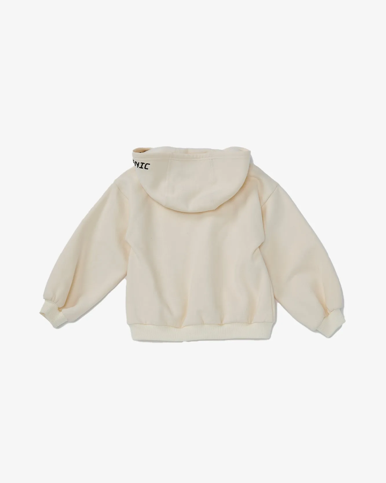 V-neck Balloon Hoodie