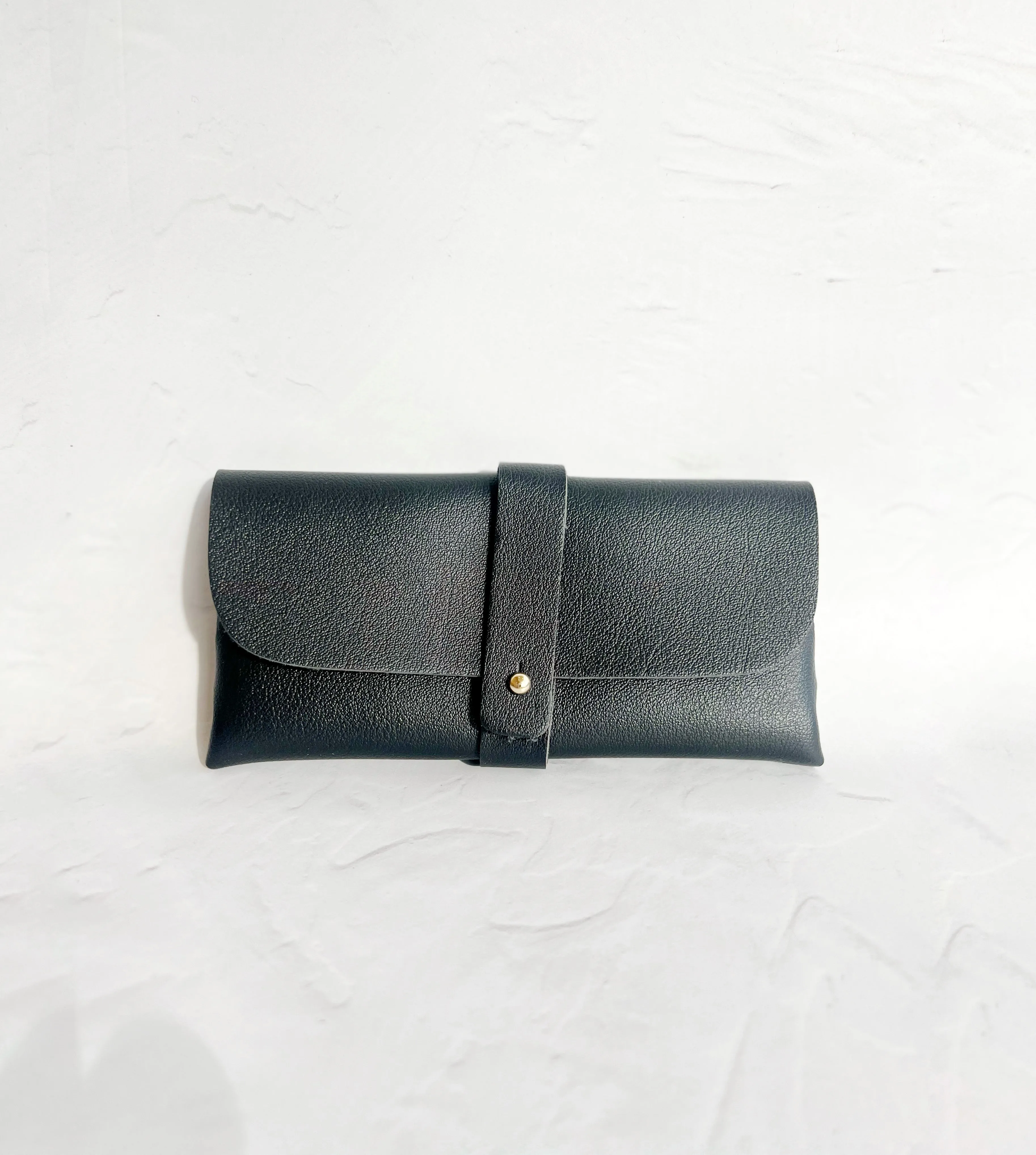 Vegan leather glasses case