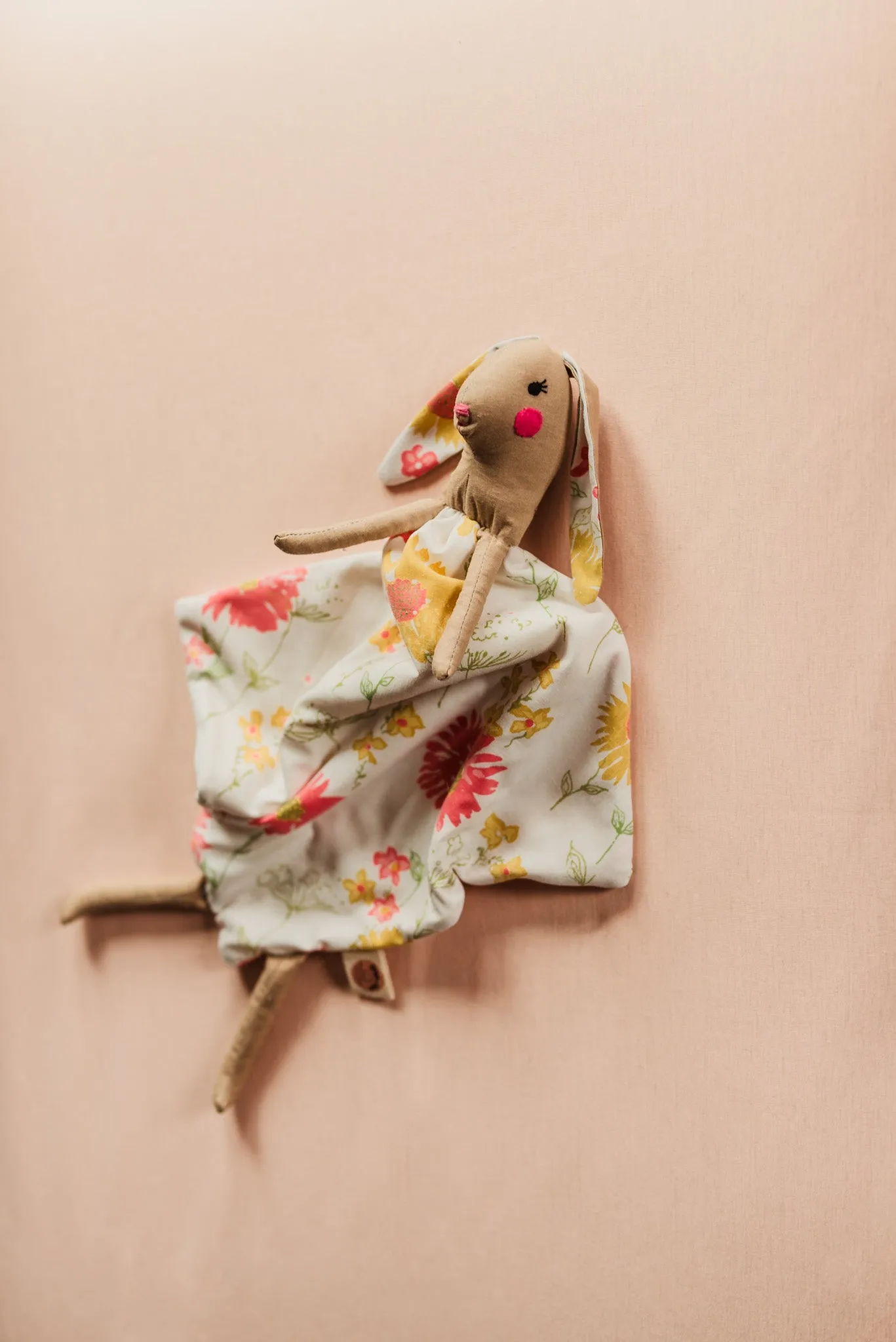 Vintage floral bunny Lovey doll *limited quantity available*