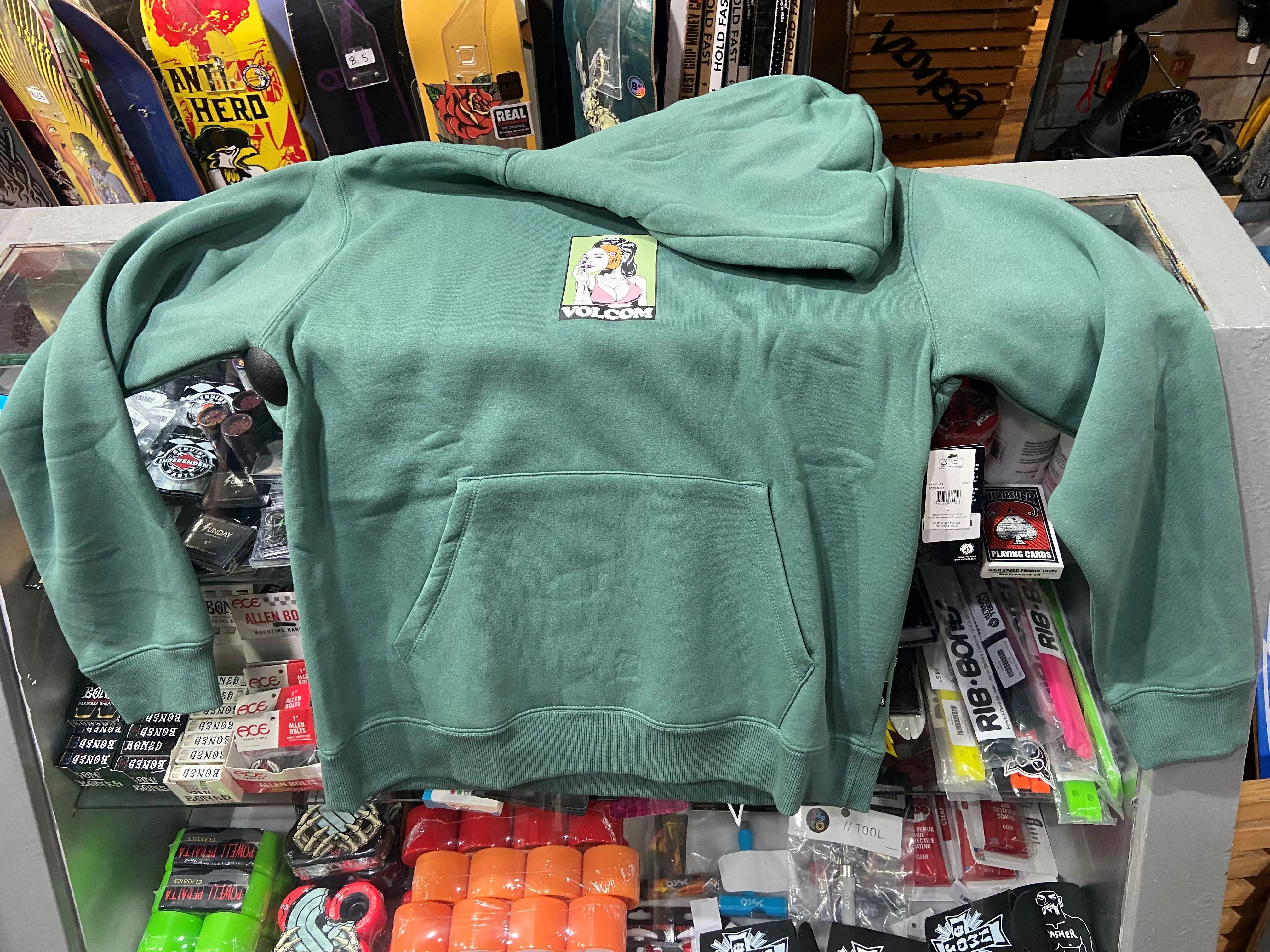 VOLCOM Noder Pullover Mens - Green