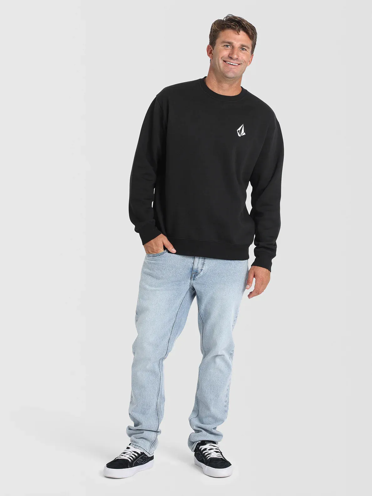 Volcom Vologo Crew - Black