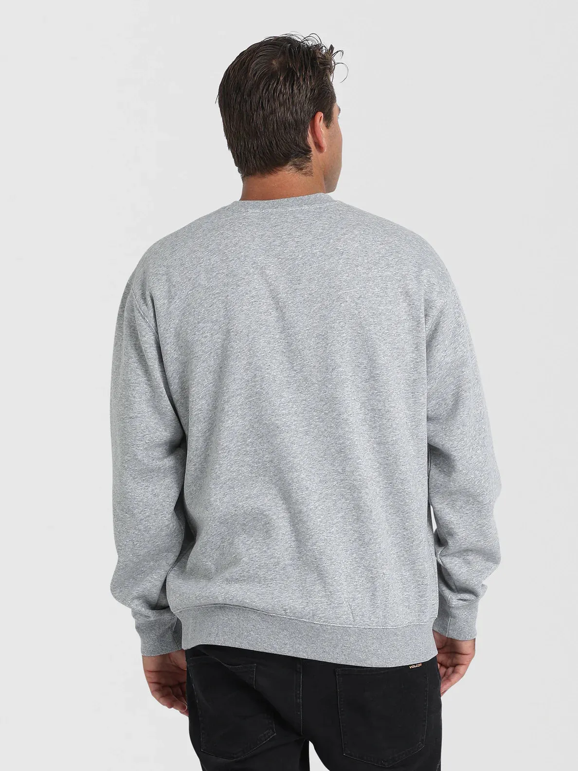 Volcom Vologo Crew - Heather Grey