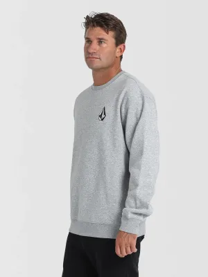 Volcom Vologo Crew - Heather Grey