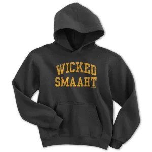 Wicked Smaaht Black & Gold Youth Hoodie