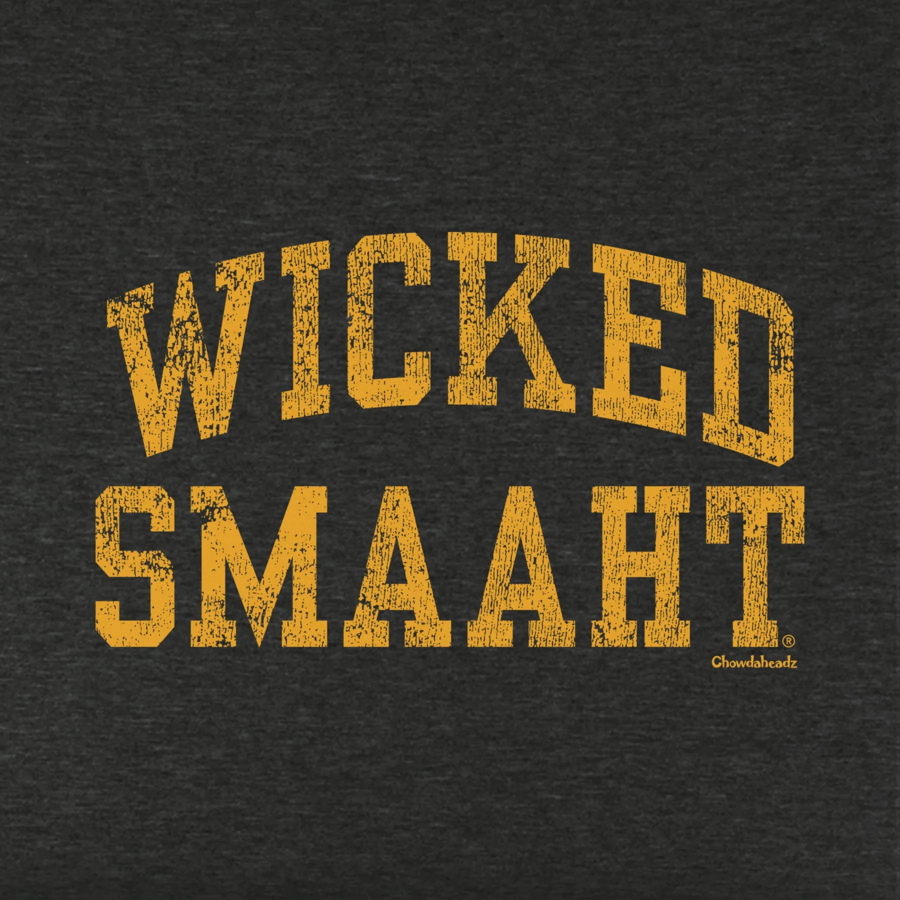 Wicked Smaaht Black & Gold Youth Hoodie
