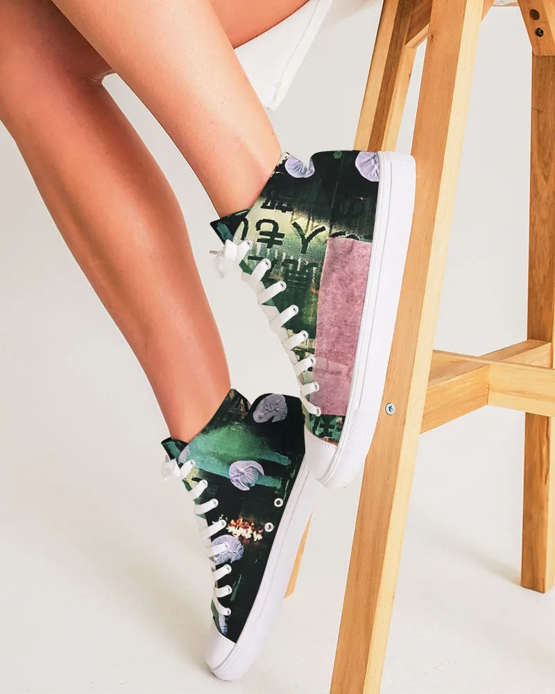 Women's Hightop Canvas Shoes