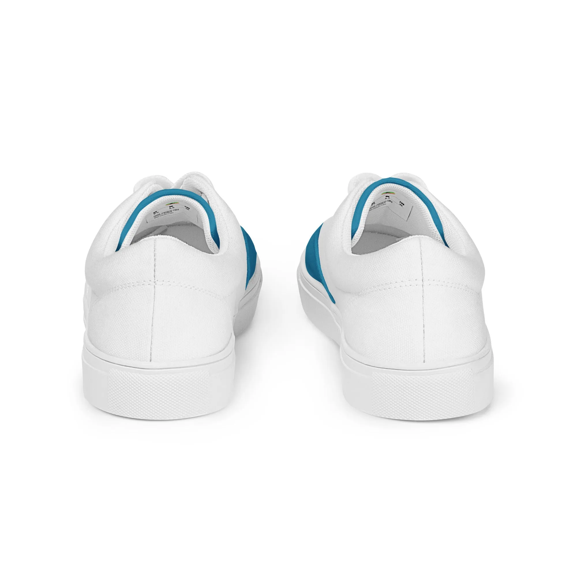 Women’s lace-up canvas shoes