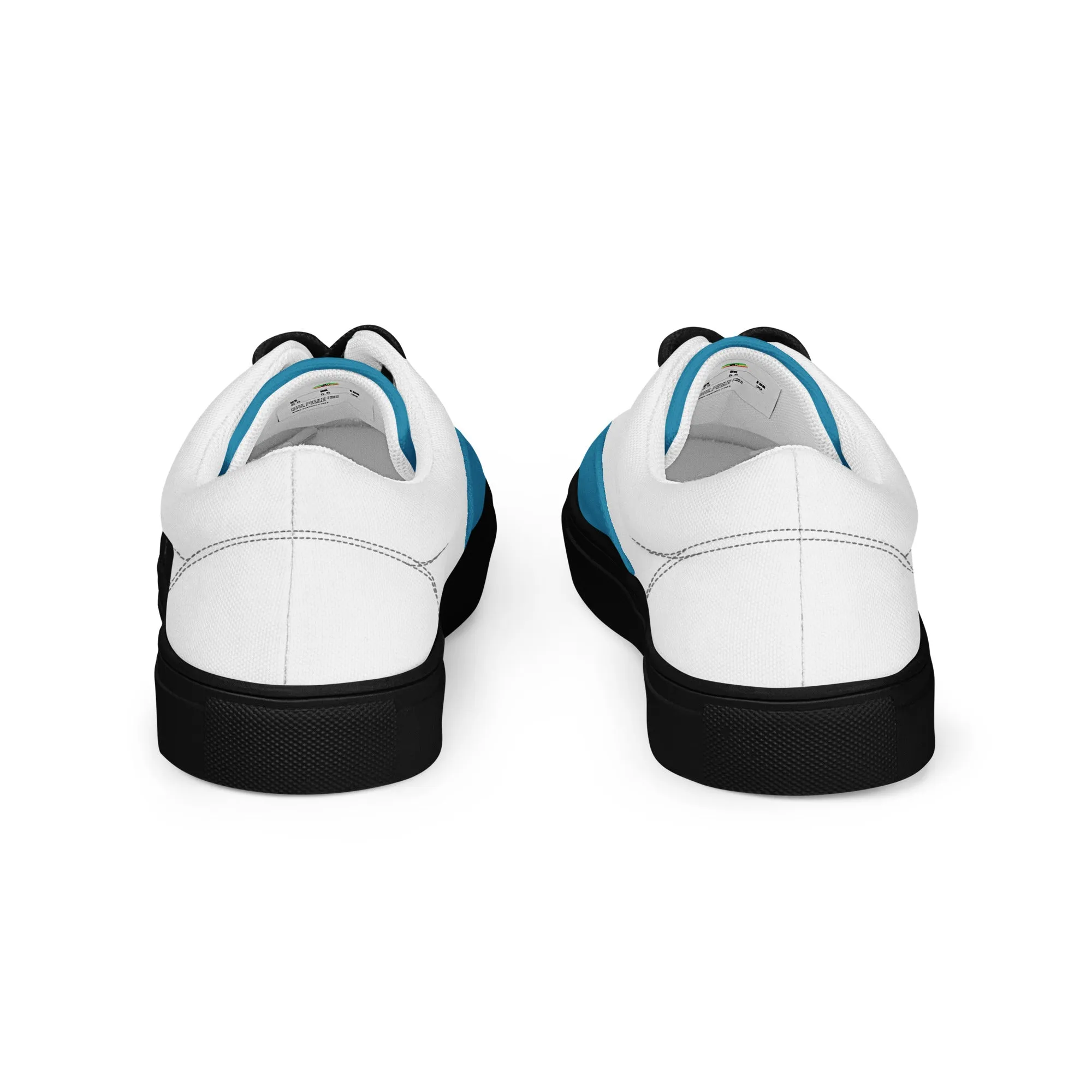 Women’s lace-up canvas shoes