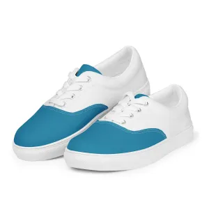 Women’s lace-up canvas shoes
