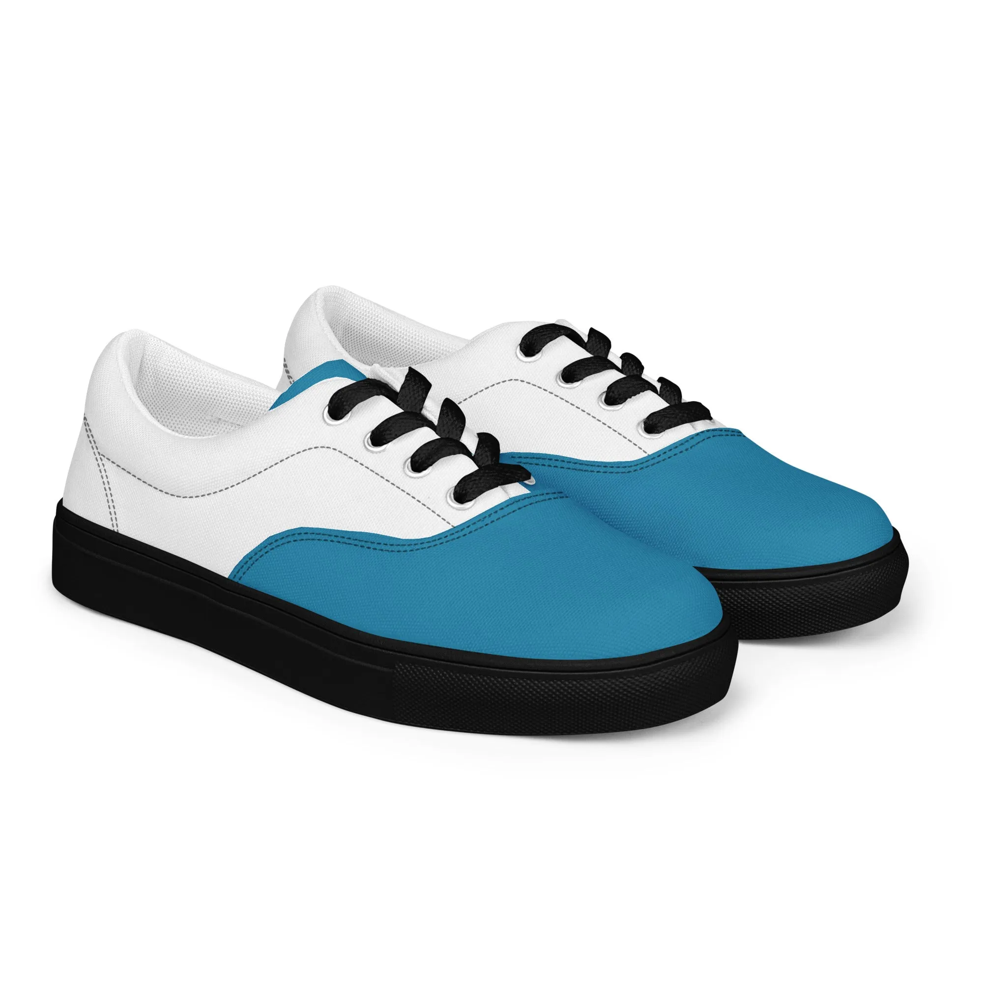 Women’s lace-up canvas shoes
